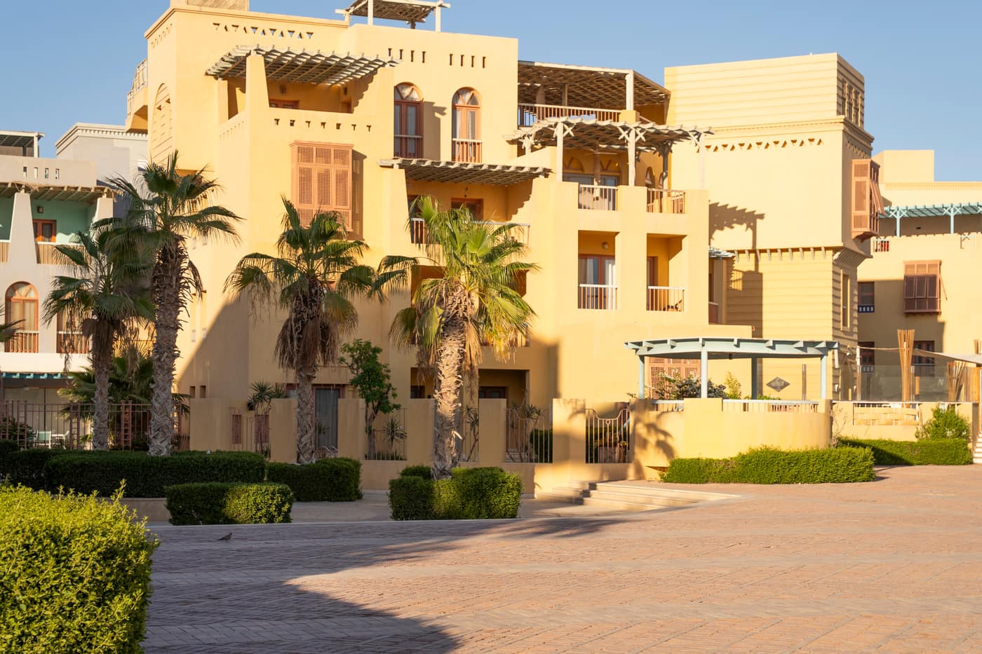 A home with character among the plants of El Gouna
